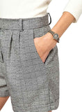 Buy Shop Emporio Armani Gianni T Bar Quartz Gray Dial Gray Leather Strap Watch For Women - AR1727 USA Online