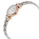 Buy Shop Emporio Armani Gianni Mother of Pearl Dial Two Tone Steel Strap Watch For Women - AR1764 USA Online