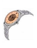 Buy Shop Emporio Armani Meccanico Multicolor Dial Silver Steel Strap Watch For Men - AR1922 USA Online