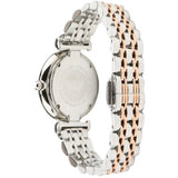 Buy Shop Emporio Armani Gianni T-Bar Mother of Pearl Dial Two Tone Steel Strap Watch For Women - AR1987 USA Online