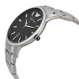 Emporio Armani Sportivo Black Dial Silver Stainless Steel Watch For Men - AR2457