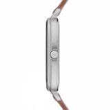 Buy Shop Emporio Armani Epsilon Quartz Brown Dial Brown Leather Strap Watch For Men - AR2489 USA Online