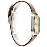Buy Shop Emporio Armani Epsilon Quartz Brown Dial Brown Leather Strap Watch For Men - AR2489 USA Online