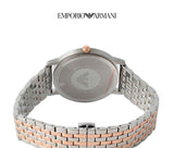 Buy Shop Emporio Armani Gianni T Bar Mother of Pearl Dial Two Tone Steel Strap Watch For Women - AR2508 USA Online