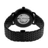 Buy Shop Emporio Armani Automatic Multifunction Black Dial Black Mesh Bracelet Watch For Men - AR60025 USA Online