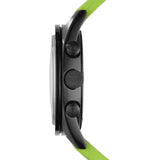 Buy Shop Emporio Armani Sports Analog Black Dial Green Rubber Strap Watch For Men - AR6115 USA Online