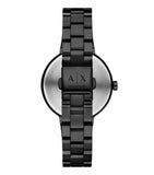 Armani Exchange Cayde Analog Black Dial Black Steel Strap Watch For Men - AX2701