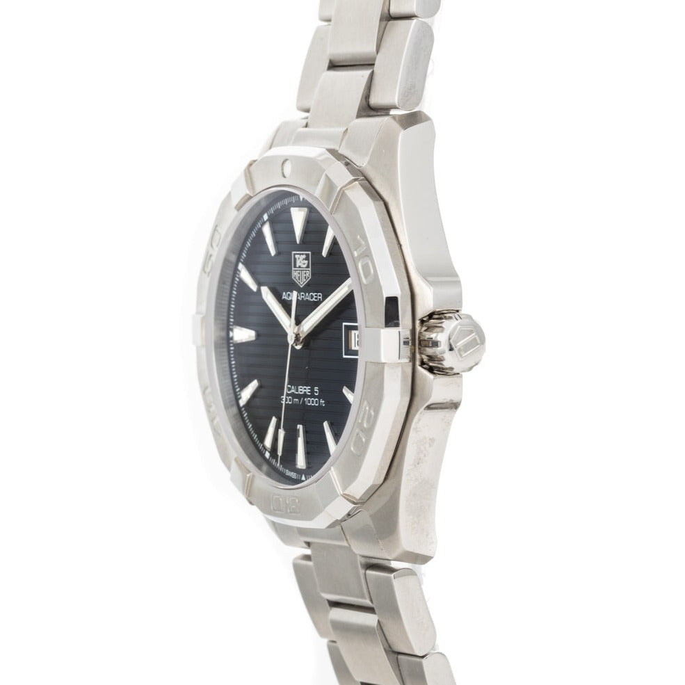Buy Shop Tag Heuer Aquaracer Blue Dial Watch for Men - WAY2112.BA0928 USA Online