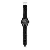 Buy Shop Armani Exchange Outerbanks Chronograph Black Dial Black Silicone Strap Watch For Men - AX1326 USA Online