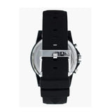 Buy Shop Armani Exchange Outerbanks Chronograph Black Dial Black Silicone Strap Watch For Men - AX1326 USA Online