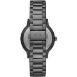 Armani Exchange Cayde Analog Grey Dial Grey Steel Strap Watch For Men - AX2722