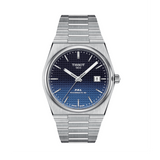 Buy Shop Tissot Powermatic 80 Automatic Gradient Blue Dial Silver Steel Strap Watch for Men - T137.407.11.051.01 USA Online