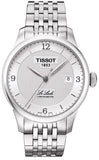 Buy Shop Tissot Le Locle Automatic Cosc White Dial Silver Steel Strap Watch For Men - T006.408.11.037.00 USA Online