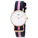 Buy Shop Daniel Wellington Classy Winchester White Dial Two Tone NATO Strap Watch For Women - DW00100065 USA Online