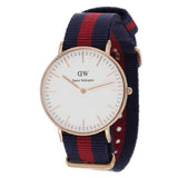Buy Shop Daniel Wellington Classic Oxford White Dial Two Tone NATO Strap Watch For Women - DW00100029 USA Online