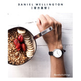 Buy Shop Daniel Wellington Classic Petite Sheffield White Dial Black Leather Strap Watch For Women - DW00100186 USA Online