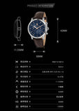 Buy Shop Maserati Epoca Chronograph Blue Dial Brown Leather Strap Watch For Men - R8871618014 USA Online