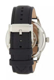 Buy Shop Fossil Flynn Mechanical Black Dial Black Leather Strap Watch for Men - BQ2216 USA Online