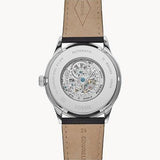 Buy Shop Fossil Flynn Automatic Black Dial Brown Leather Strap Watch for Men - BQ2270 USA Online