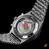 Buy Shop Breitling Chronomat B01 42 Six Nations England White Dial Silver Steel Strap Watch for Men - AB0134A71A1A1 USA Online