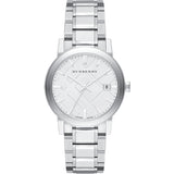 Buy Shop Burberry The City Silver Dial Silver Steel Strap Watch for Women - BU9000 USA Online