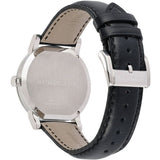 Burberry The City Black Dial Black Leather Strap Watch for Men - BU9009