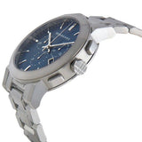 Burberry The City Blue Dial Silver Steel Strap Watch for Men - BU9363