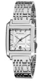 Buy Shop Burberry Nova Check Square White Dial Silver Steel Strap Watch for Women - BU1572 USA Online