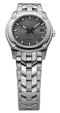 Buy Shop Burberry Herringbone Grey Dial Silver Steel Strap Watch for Women - BU1851 USA Online