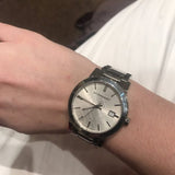 Buy Shop Burberry The City Silver Dial Silver Steel Strap Watch for Women - BU9000 USA Online