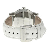 Buy Shop Burberry The City White Dial White Leather Strap Watch for Women - BU9128 USA Online