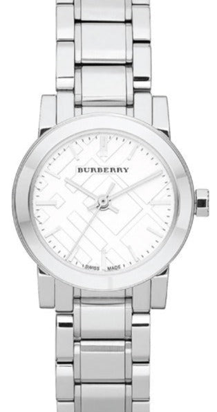 Buy Shop Burberry The City Silver Dial Silver Steel Strap Watch for Women - BU9200 USA Online