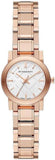 Buy Shop Burberry The City White Dial Rose Gold Steel Strap Watch for Women - BU9204 USA Online