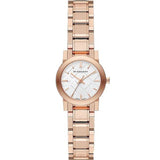 Buy Shop Burberry The City White Dial Rose Gold Steel Strap Watch for Women - BU9204 USA Online