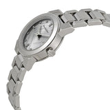 Buy Shop Burberry The City Silver Diamonds Dial Silver Steel Strap Watch for Women - BU9230 USA Online