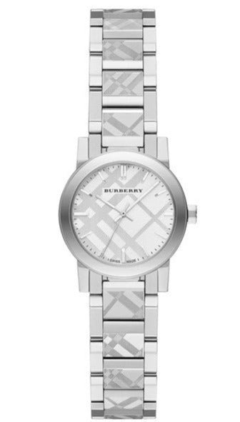 Buy Shop Burberry The City Silver Dial Silver Steel Strap Watch for Women - BU9233 USA Online