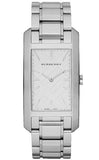 Buy Shop Burberry Heritage Silver Dial Silver Steel Strap Watch For Women - BU9400 USA Online