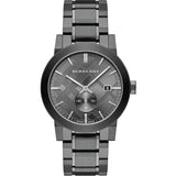 Buy Shop Burberry The City Black Dial Black Steel Strap Watch for Men - BU9902 USA Online