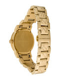 Burberry The City Gold Dial Gold Steel Strap Watch for Women - BU9145