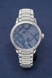 Buy Shop Burberry The Classic Blue Dial Silver Steel Strap Watch for Men - BU10007 USA Online