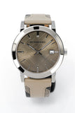 Buy Shop Burberry The City Beige Dial Tan Leather Strap Watch for Women - BU9021 USA Online