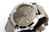 Buy Shop Burberry The City Beige Dial Tan Leather Strap Watch for Women - BU9021 USA Online