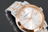 Buy Shop Burberry The City White Dial Two Tone Steel Strap Watch for Women - BU9105 USA Online