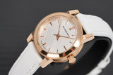 Buy Shop Burberry The City White Dial White Leather Strap Watch for Women - BU9012 USA Online