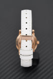 Buy Shop Burberry The City White Dial White Leather Strap Watch for Women - BU9209 USA Online