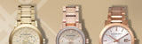 Buy Shop Burberry The City White Dial Rose Gold Steel Strap Watch for Women - BU9204 USA Online