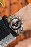 Buy Shop Breitling Chronomat B01 42mm Silver Dial Silver Steel Strap Watch for Men - AB0134101G1A1 USA Online