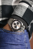 Buy Shop Breitling Chronomat B01 42mm Silver Dial Silver Steel Strap Watch for Men - AB0134101G1A1 USA Online