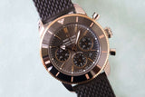 Buy Shop Breitling Superocean Heritage B01 Chronograph 44 Black Dial Black Mesh Bracelet Watch for Men - UB01621A1M1S1 USA Online