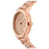 Buy Shop Burberry The City Rose Gold Dial Rose Gold Steel Strap Watch for Women - BU9039 USA Online